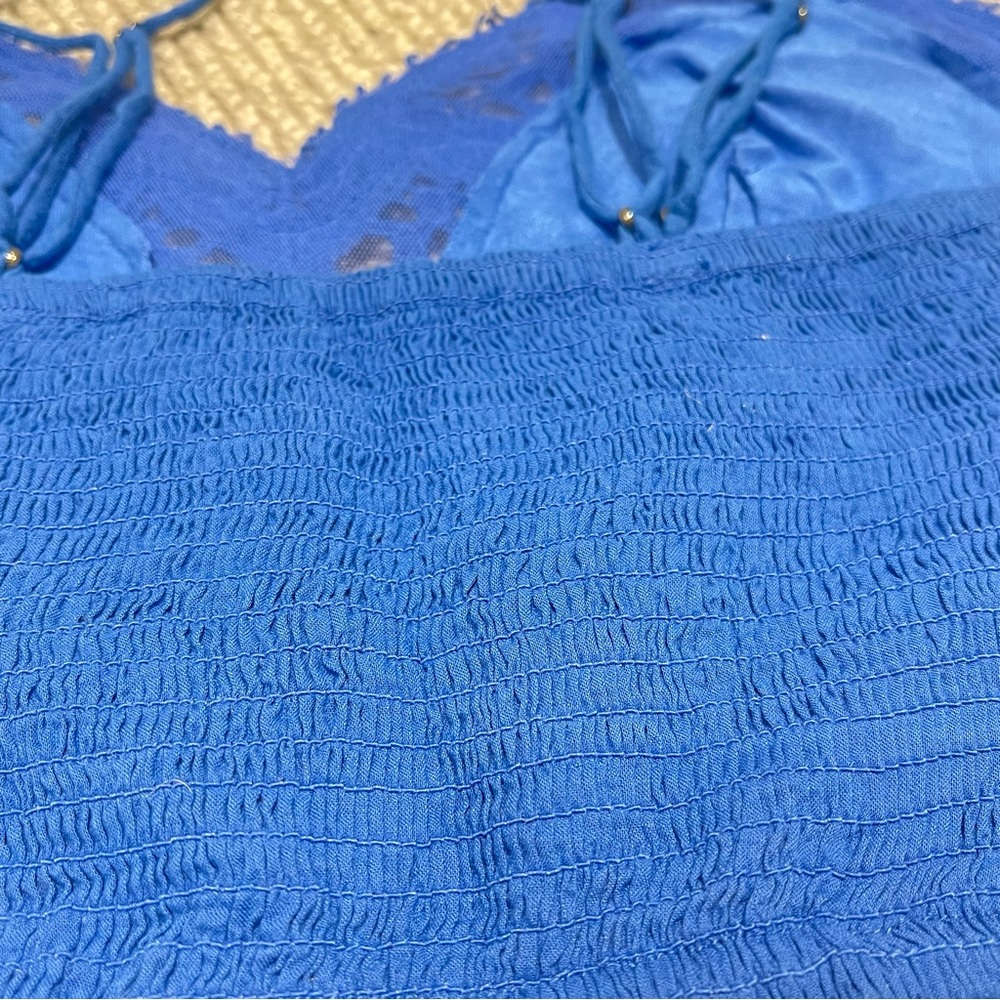 Free People FP One Ilektra Bralette in Electric Blue (XS) - Picture 5 of 9